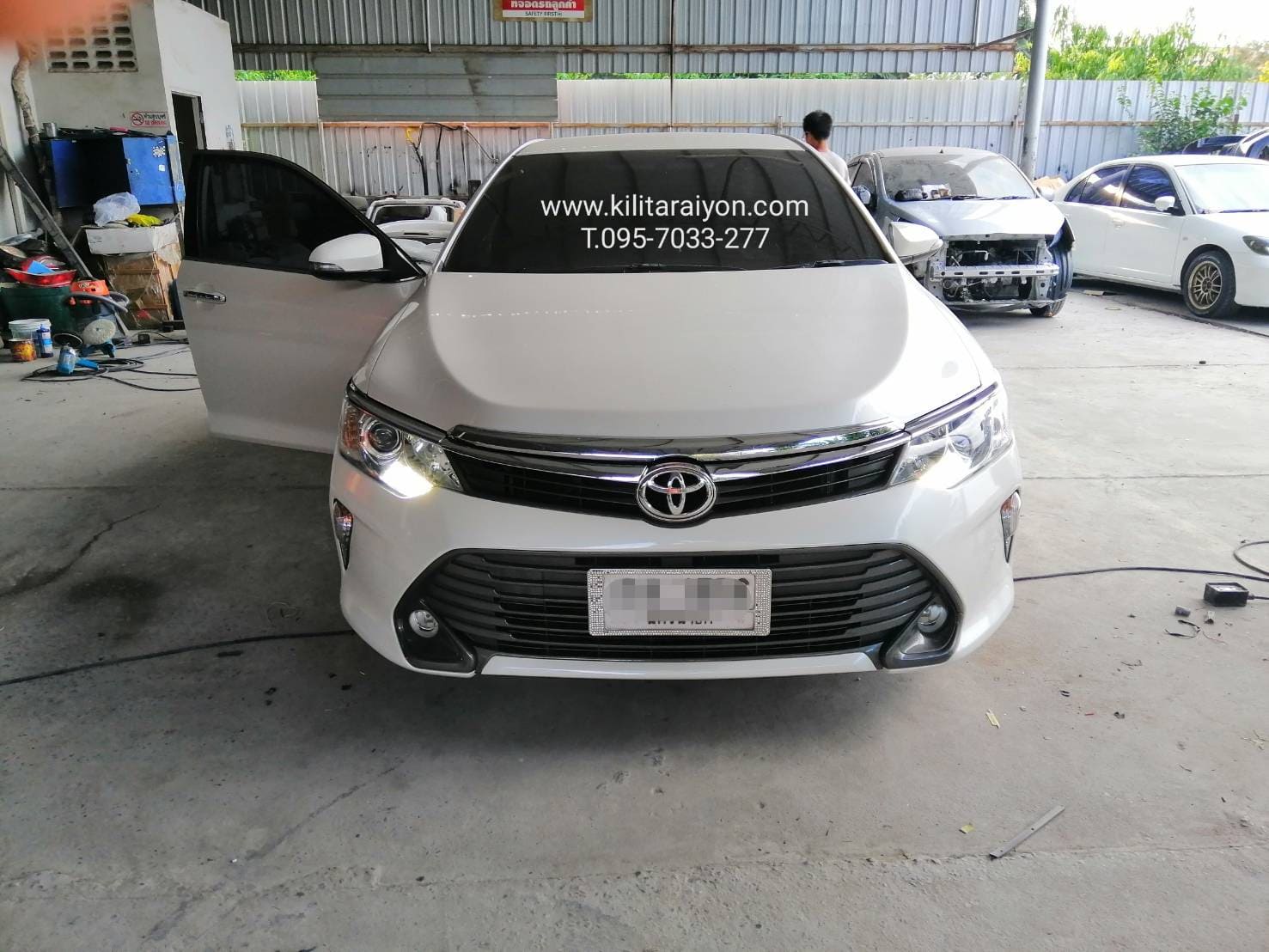 แปลงหน้า Camry 2014 เป็น 2017