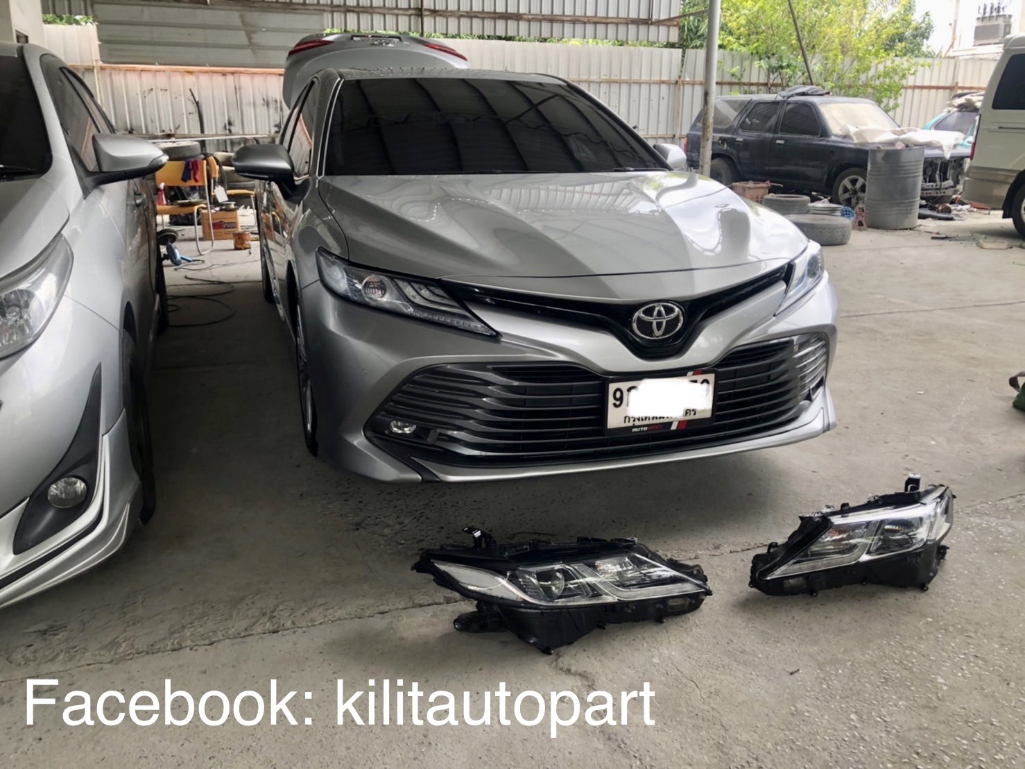 เปลี่ยนไฟหน้า camry 2021 2022